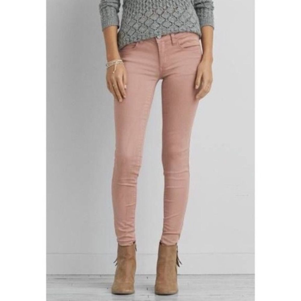 ✨HP✨Love, Fire Rose Pink Blush Skinny Denim Jeans✨
